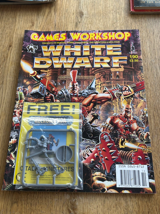 White Dwarf 190 Magazine Games Workshop