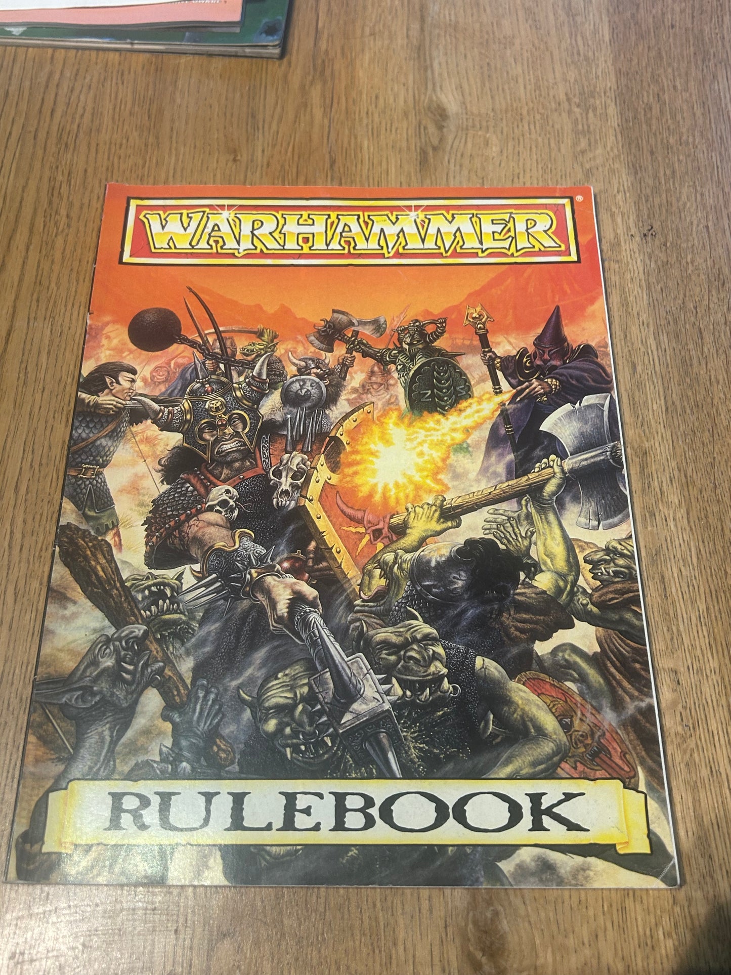Warhammer Fantasy Battles Soft back Rule Book 4th Edition