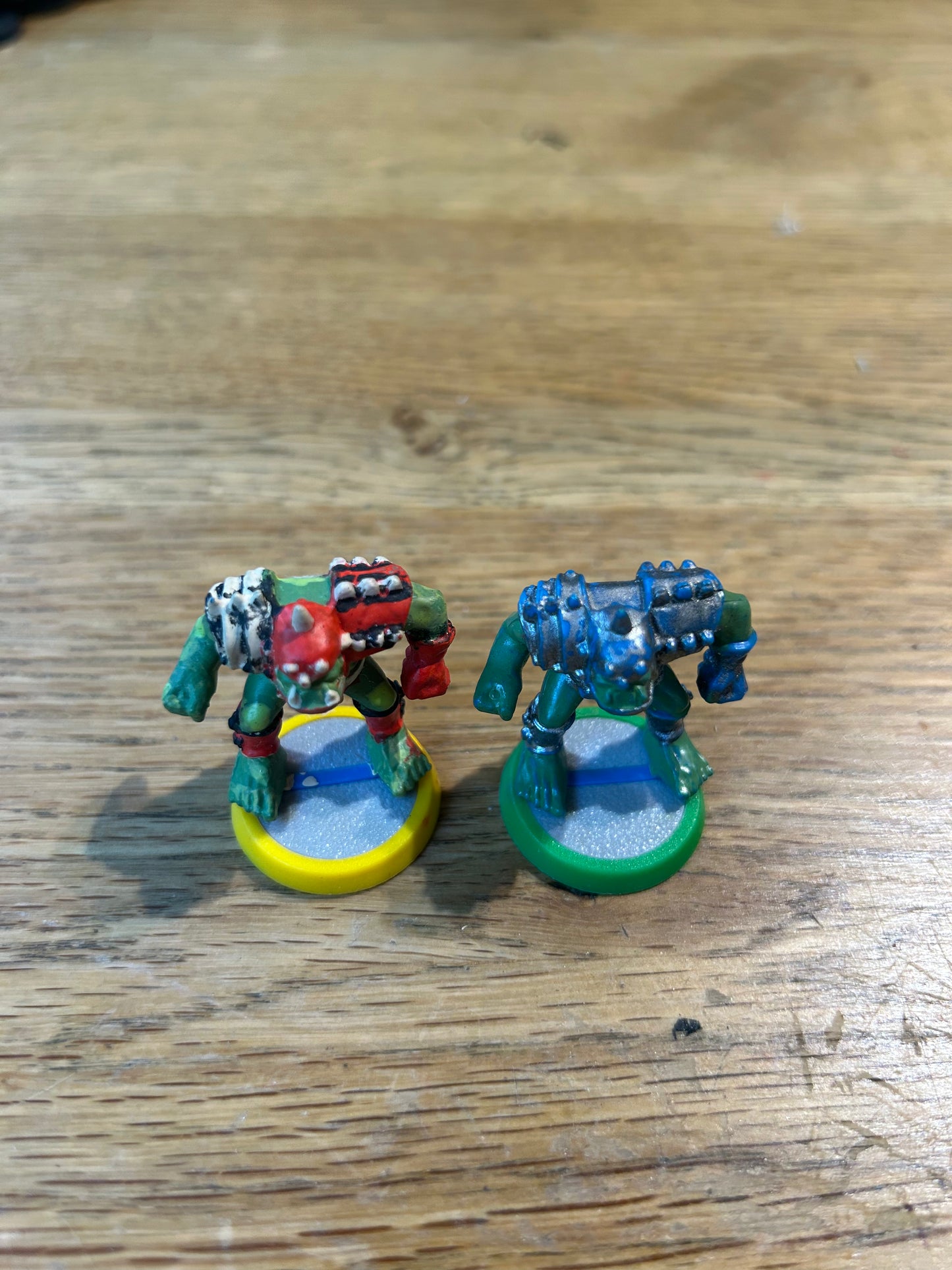 Bloodbowl second edition plastic orc lineman x2
