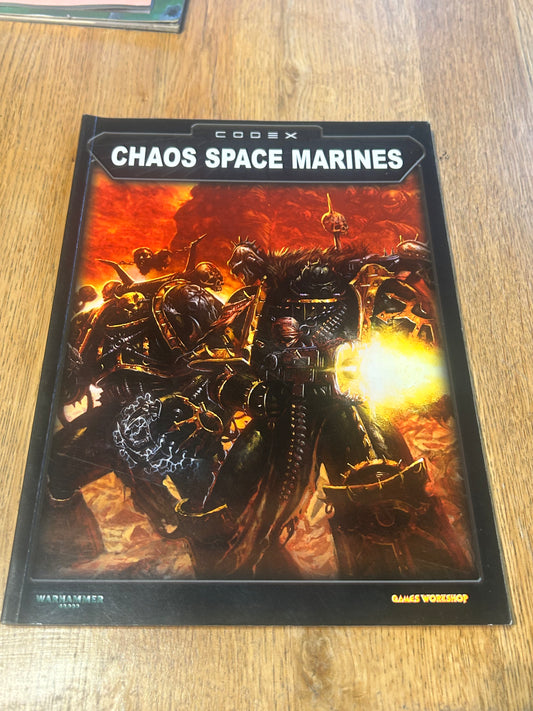Warhammer 40k 4th Edition  Chaos Space Marines Codex