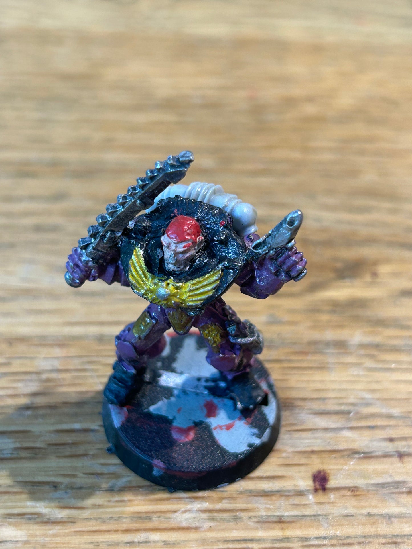 Rogue Trader Imperial Inquisitor w/ Chainsword Plasma Pistol Metal Citadel