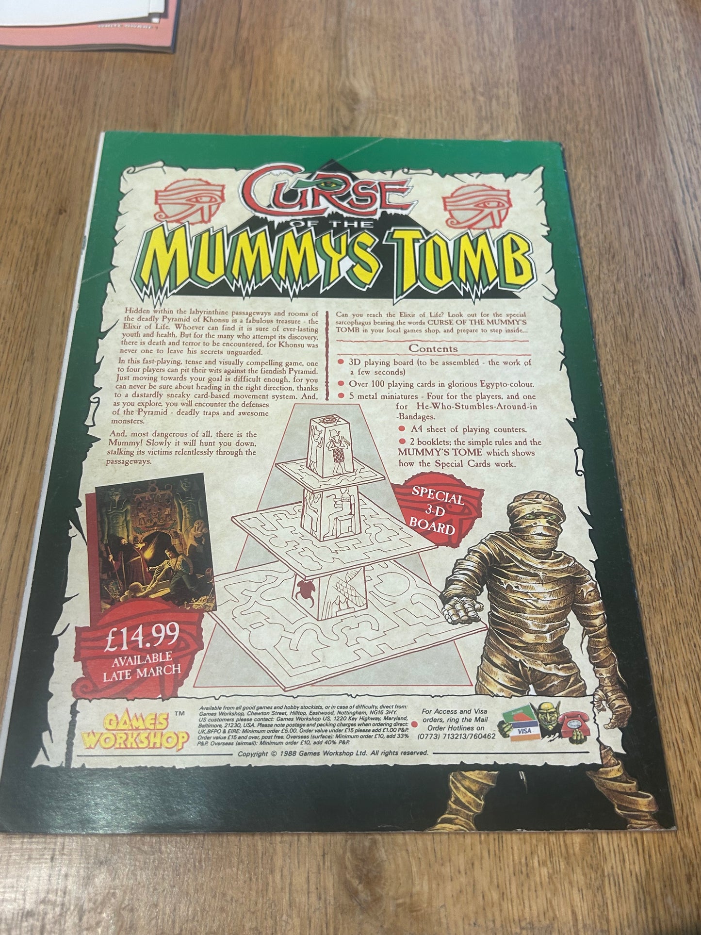 White Dwarf 99 Magazine Games Workshop