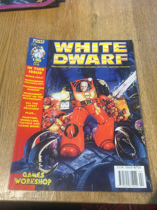White dwarf issue 196 (includes all cards)