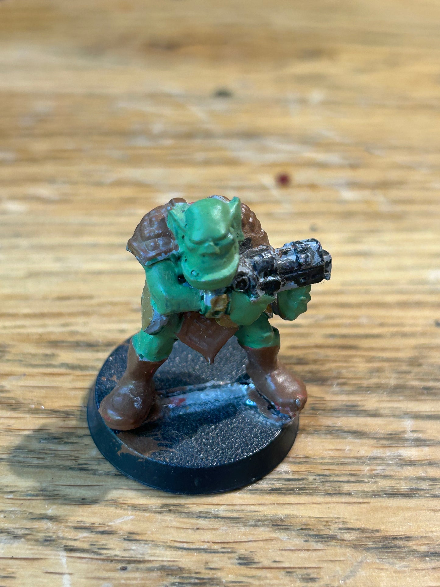 Citadel GW Rogue Trader Space Ork Boy with bolta warhammer 40k