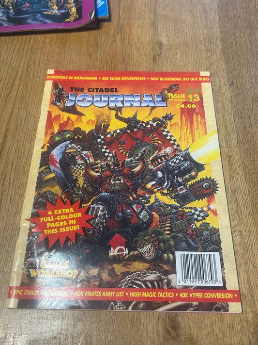 The Citadel Journal Issue 13 12a 1996 Games Workshop Magazine Vintage Warhammer