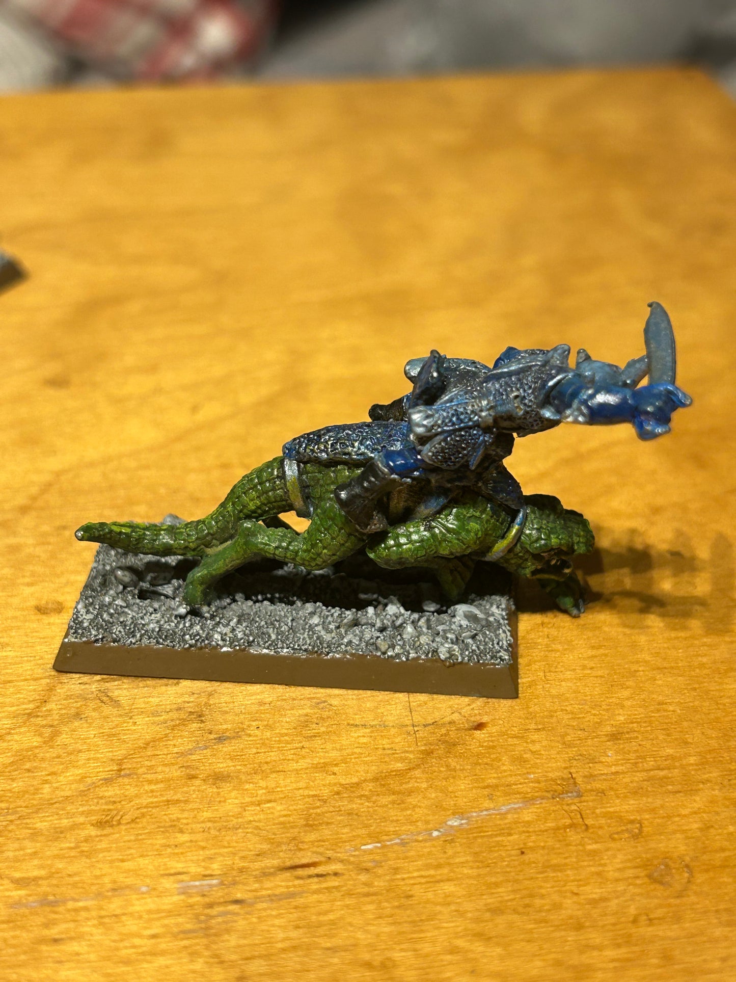 Citadel Warhammer 80s C21 Dark Elf Agard on Cold One