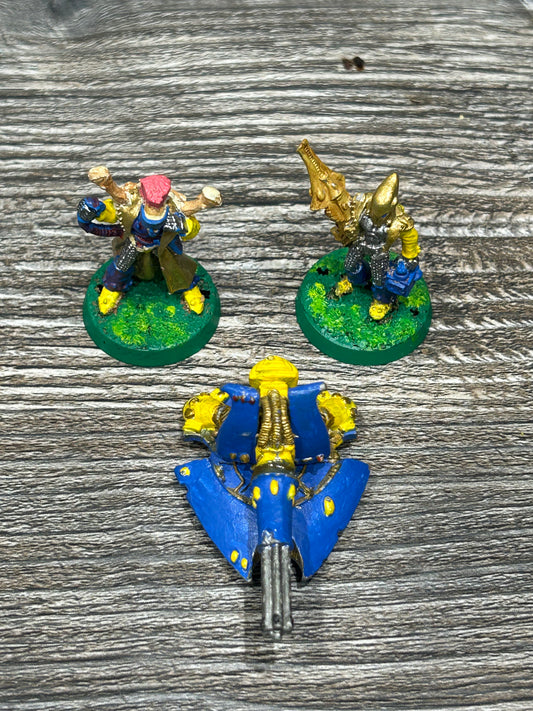 Warhammer Eldar Scatter Laser And Crew. Metal. 40k.