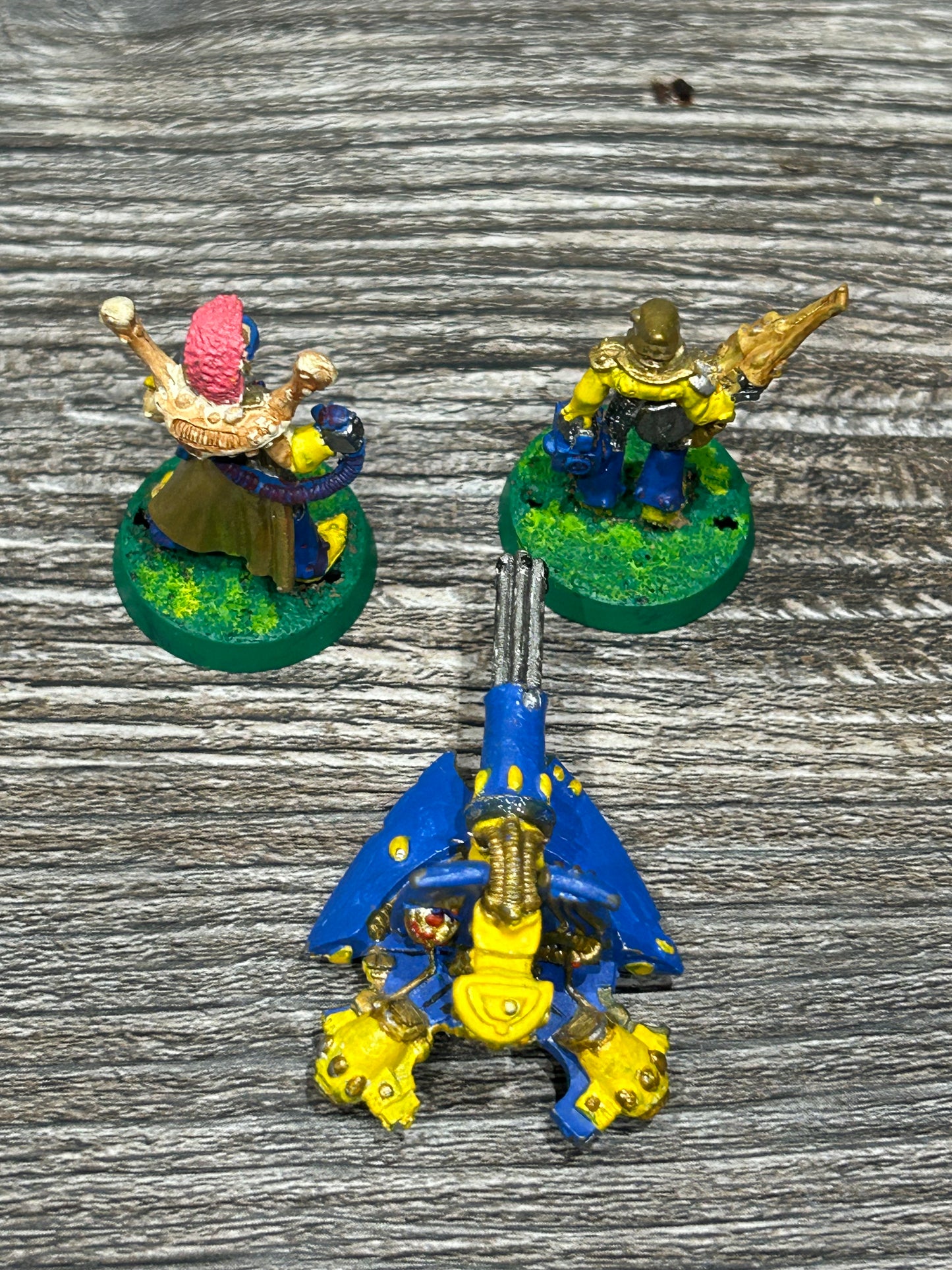 Warhammer Eldar Scatter Laser And Crew. Metal. 40k.