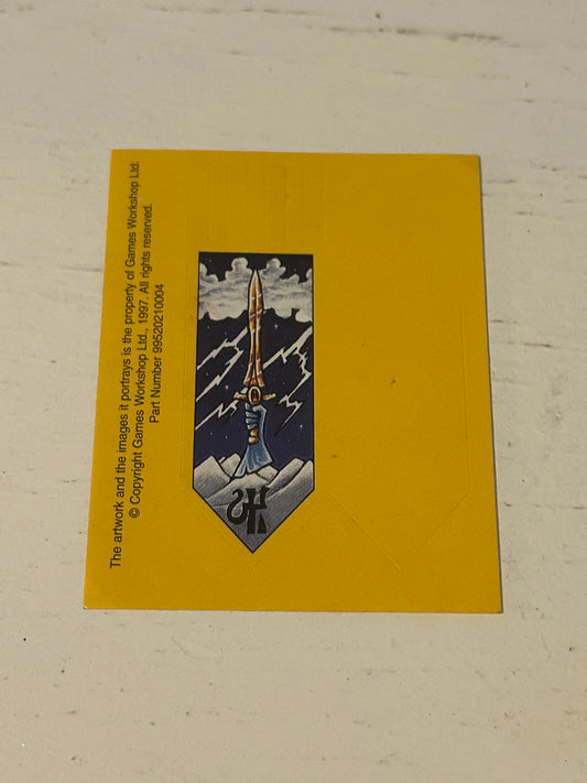 Warhammer Fantasy - High Elves - High Elf Banner Sticker [Paper]