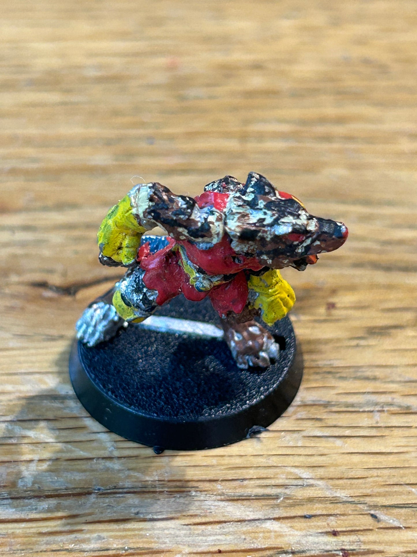 Blood Bowl Star Player Wilhelm Chaney Werewolf Metal