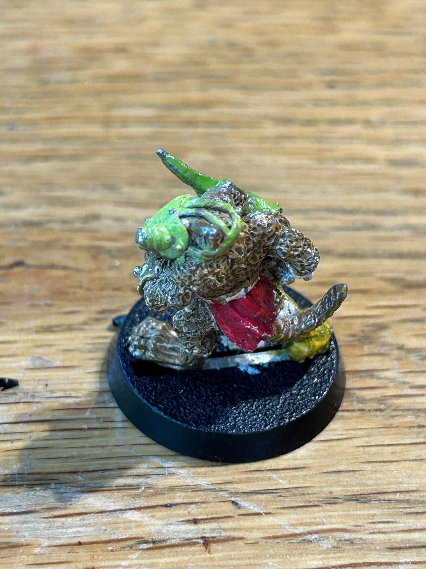 SKAVEN KICKER BLOOD BOWL 2ND EDITION 1988 CITADEL FANTASY FOOTBALL RATMEN (converted to have a third arm)