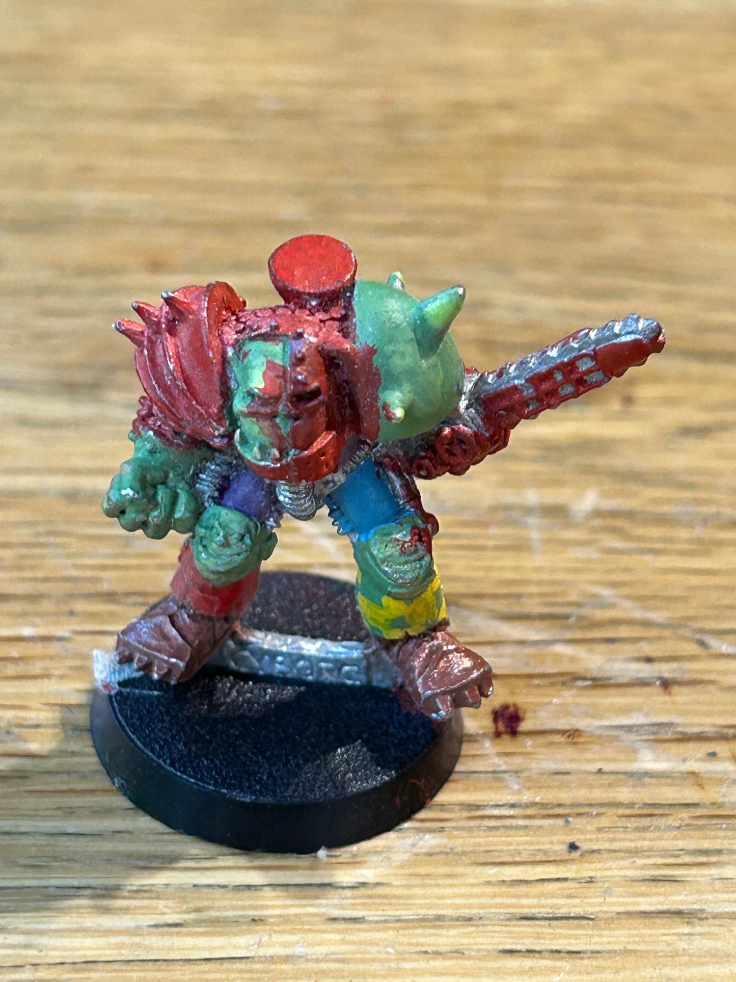 1988 Orc Bloodbowl 2nd Edition Star Player Cyborc Citadel BB102 Fantasy Ork Team