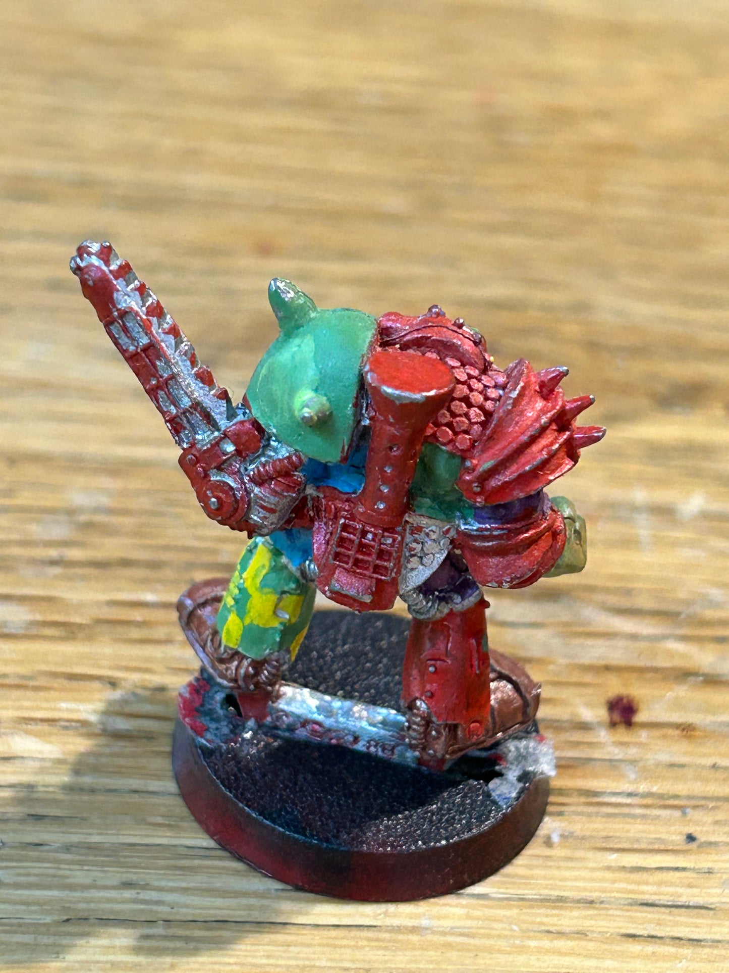 1988 Orc Bloodbowl 2nd Edition Star Player Cyborc Citadel BB102 Fantasy Ork Team