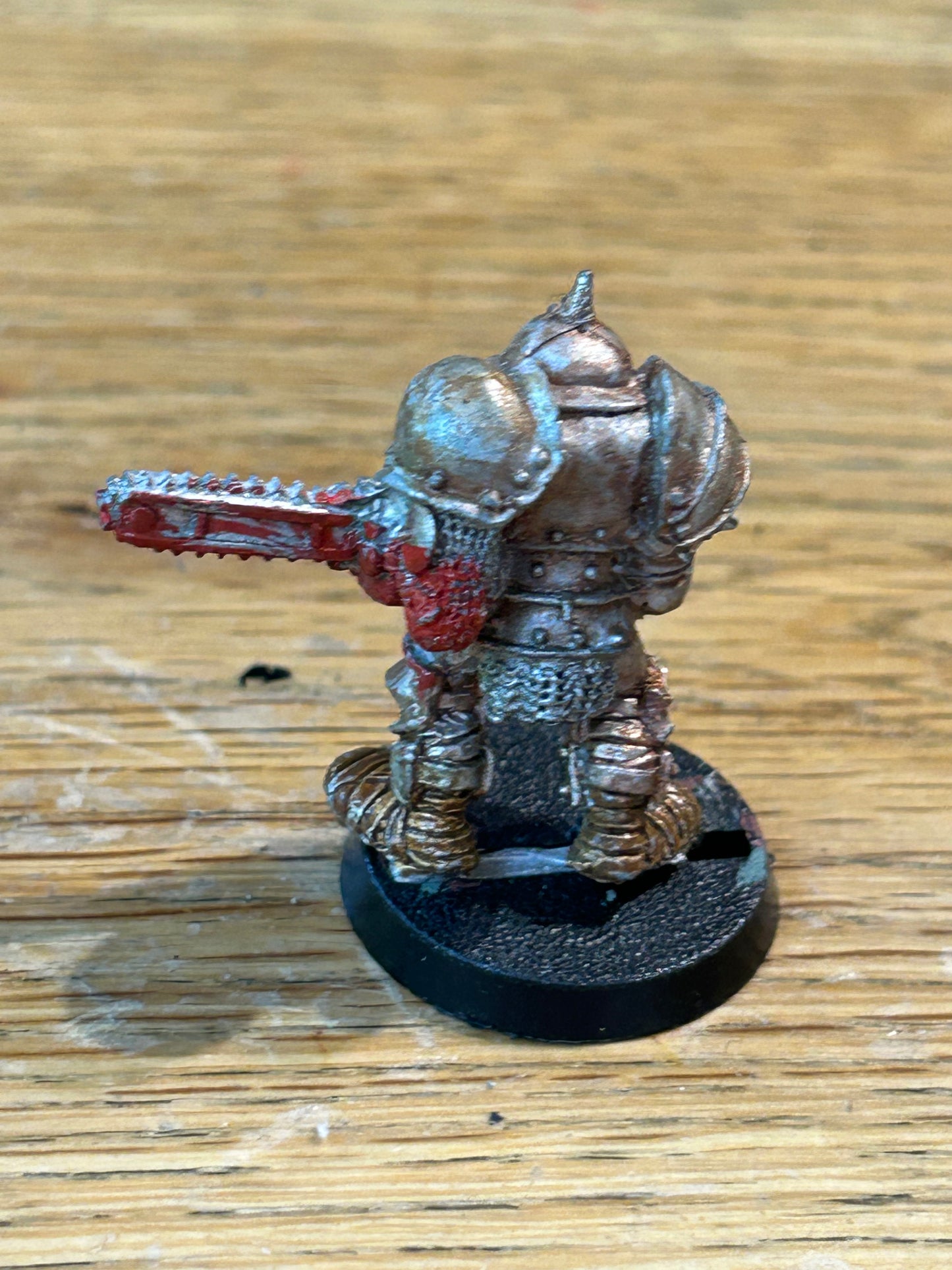 Ugroth Ripper Bolgrot Orc Chainsaw Wielding Looney Blood Bowl Metal 2nd Edition