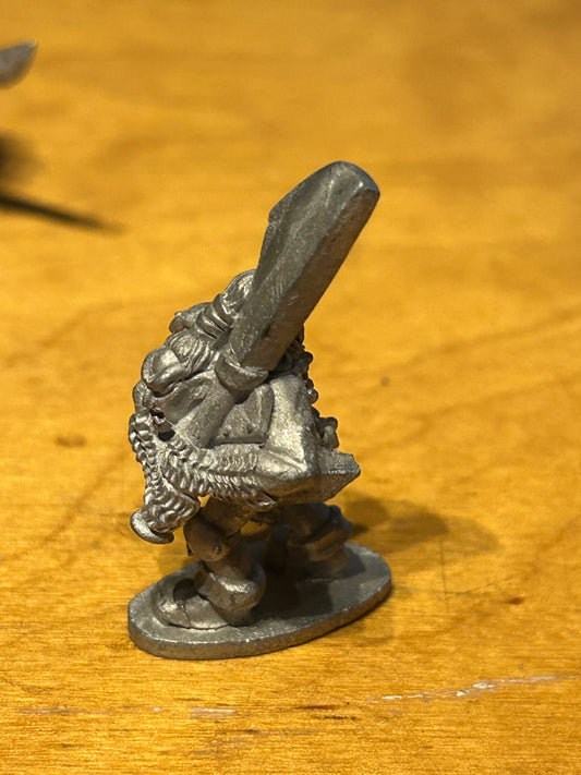 Grenadier models fantasy warriors hobgoblin sword raised