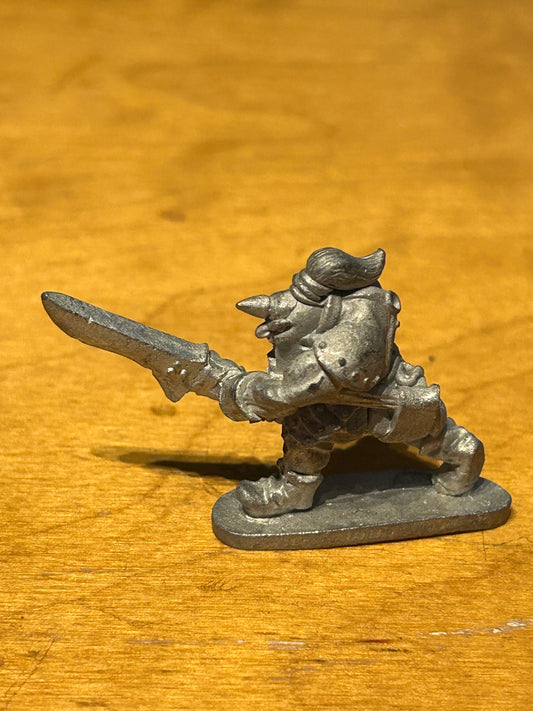 Grenadier models fantasy warriors hobgoblin advancing with sword