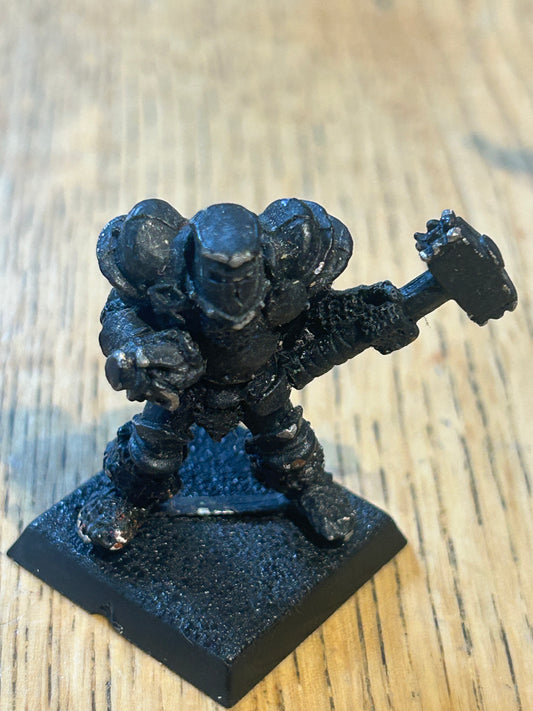 Khane the Mighty CH3 Chaos Warrior Champion Hammer Citadel Miniatures Metal 1987
