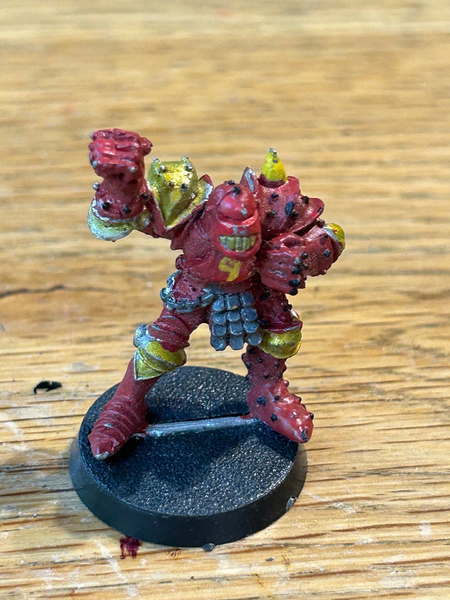 Citadel Warhammer 80s Blood Bowl Chaos Star Player Duke Luthor von Hawkfire