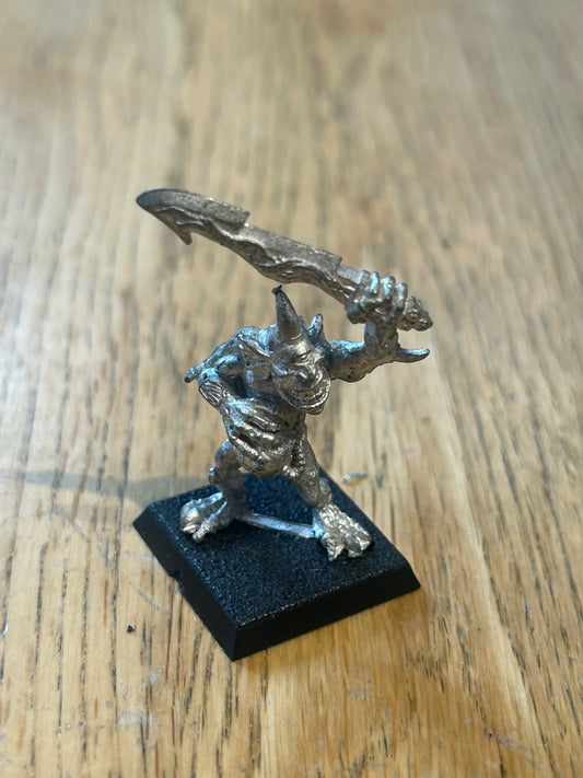 Warhammer fantasy demons of chaos nurgle plague bearer marauder miniatures