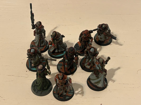 Necromunda Delaque Gang (10 models, not sure if they’re from two sets added together)