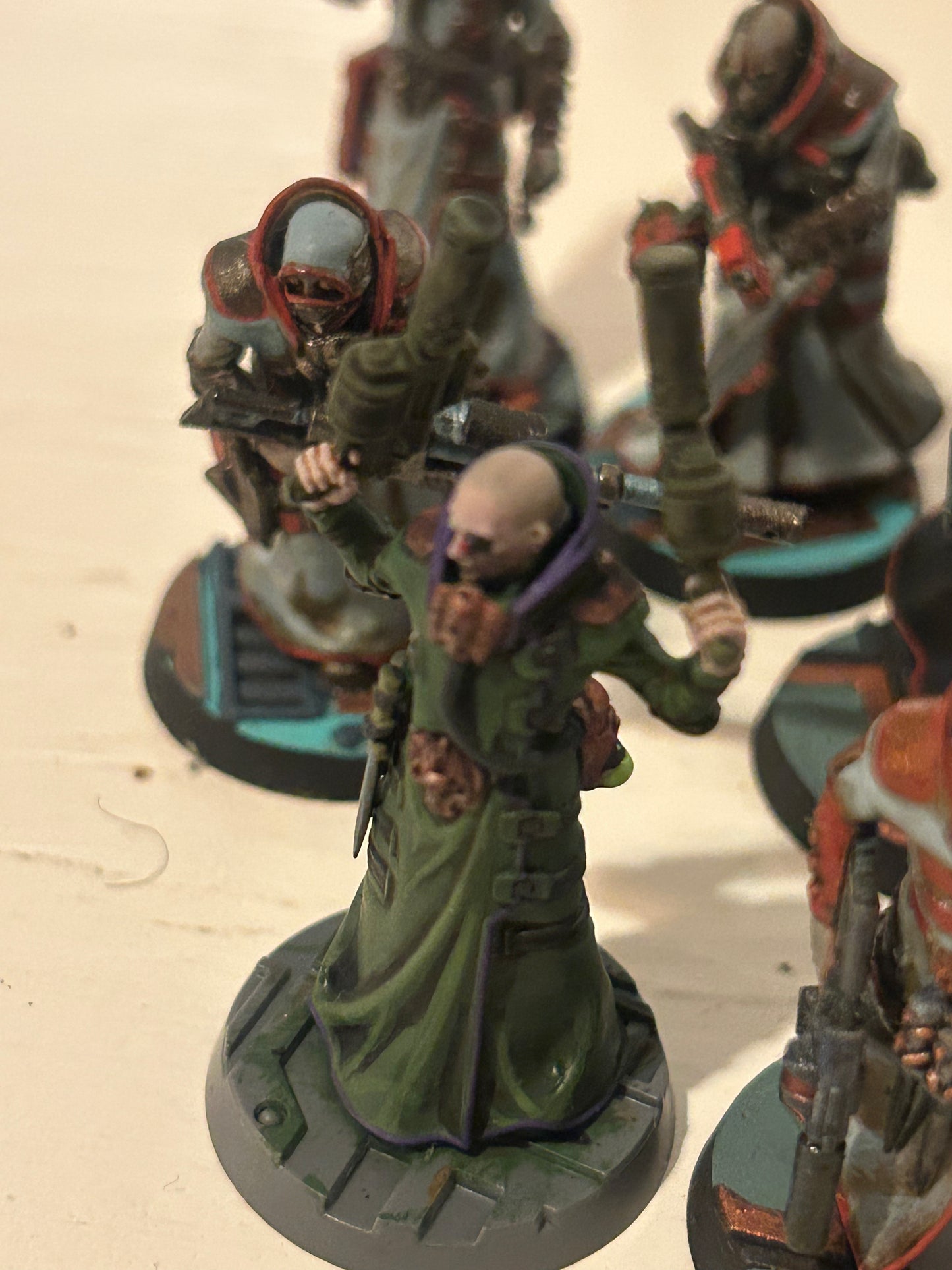 Necromunda Delaque Gang (10 models, not sure if they’re from two sets added together)