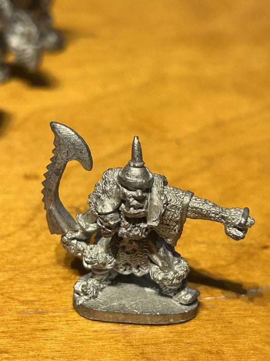 Grenadier models fantasy warriors orc leader