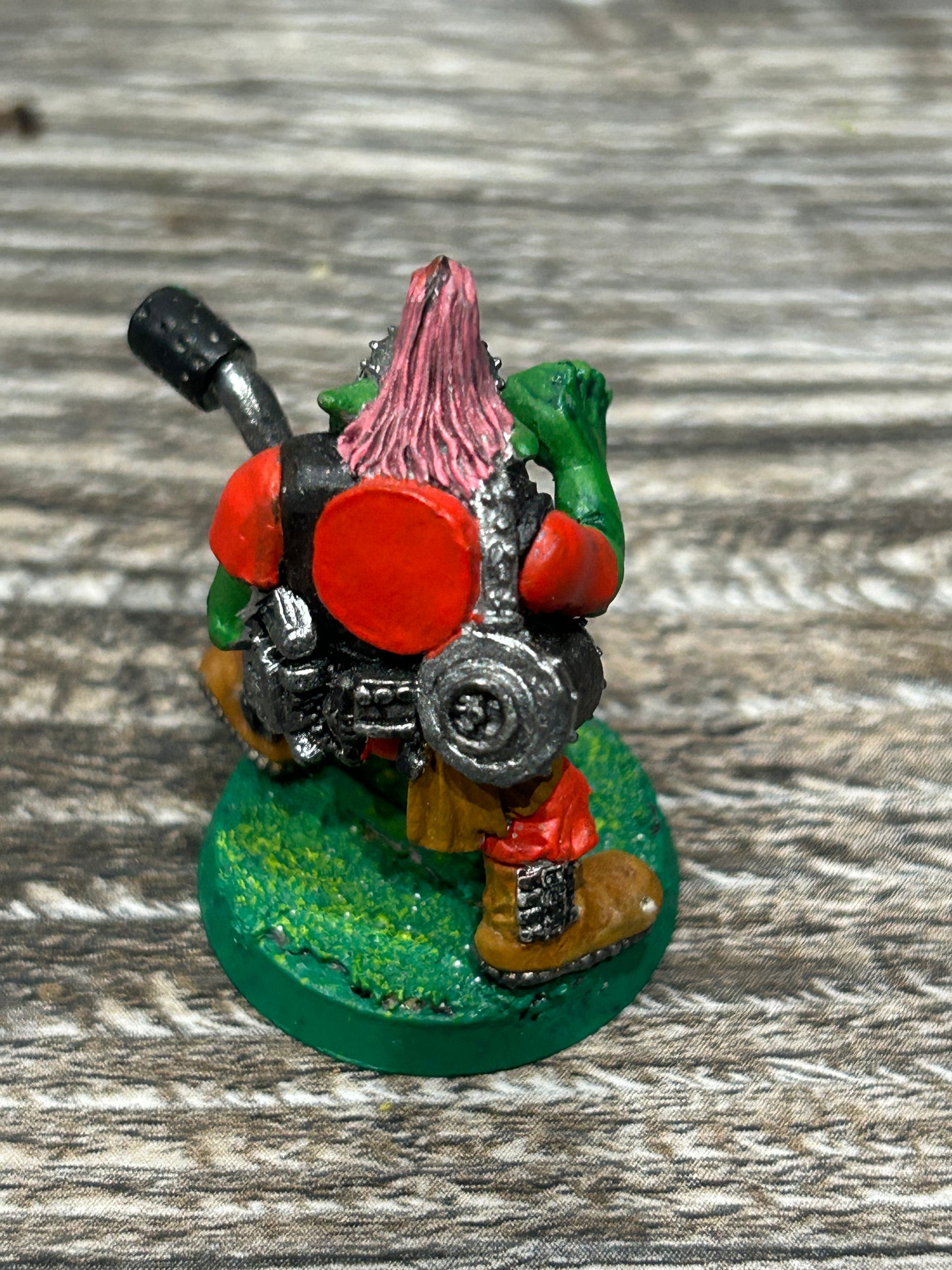 Games Workshop Warhammer 40k 2nd Ed Space Ork Mek Mekboy with blowtorch