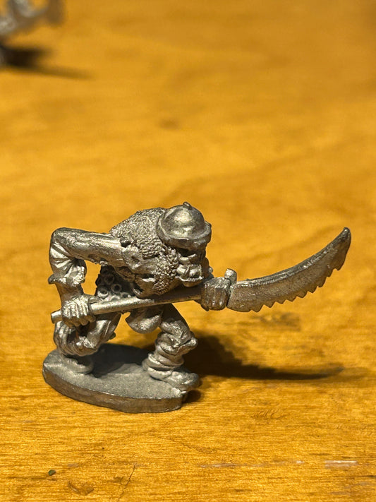 Grenadier models fantasy warriors orc with serrated glaive