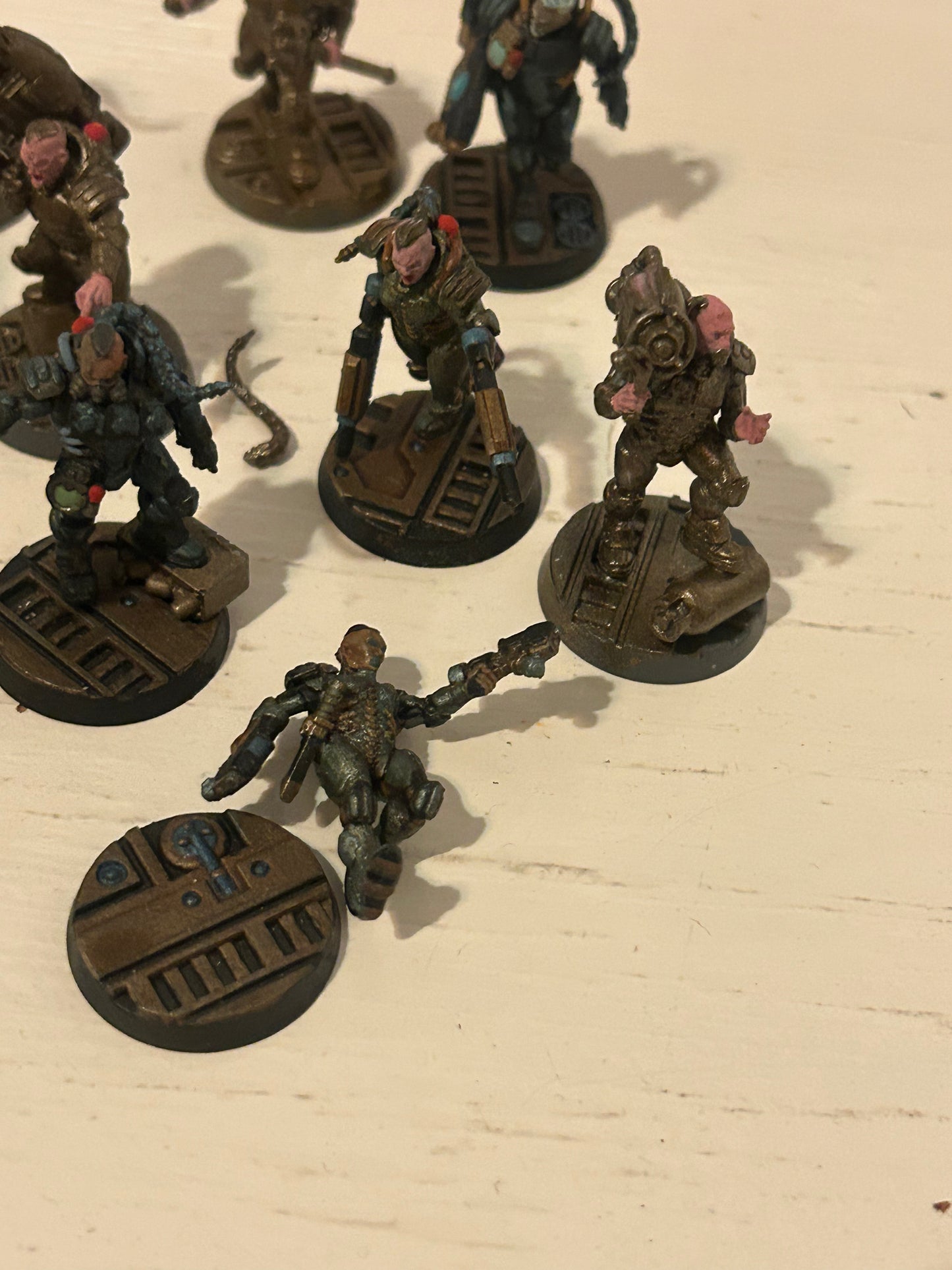 Necromunda Van Saar Gang (10 models, not sure if they’re from two sets added together)