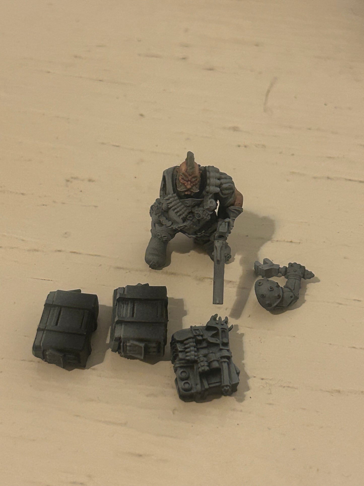 Necromunda Ragnir Gunnstein, Squat Ammo-jack (missing one ammo crate)