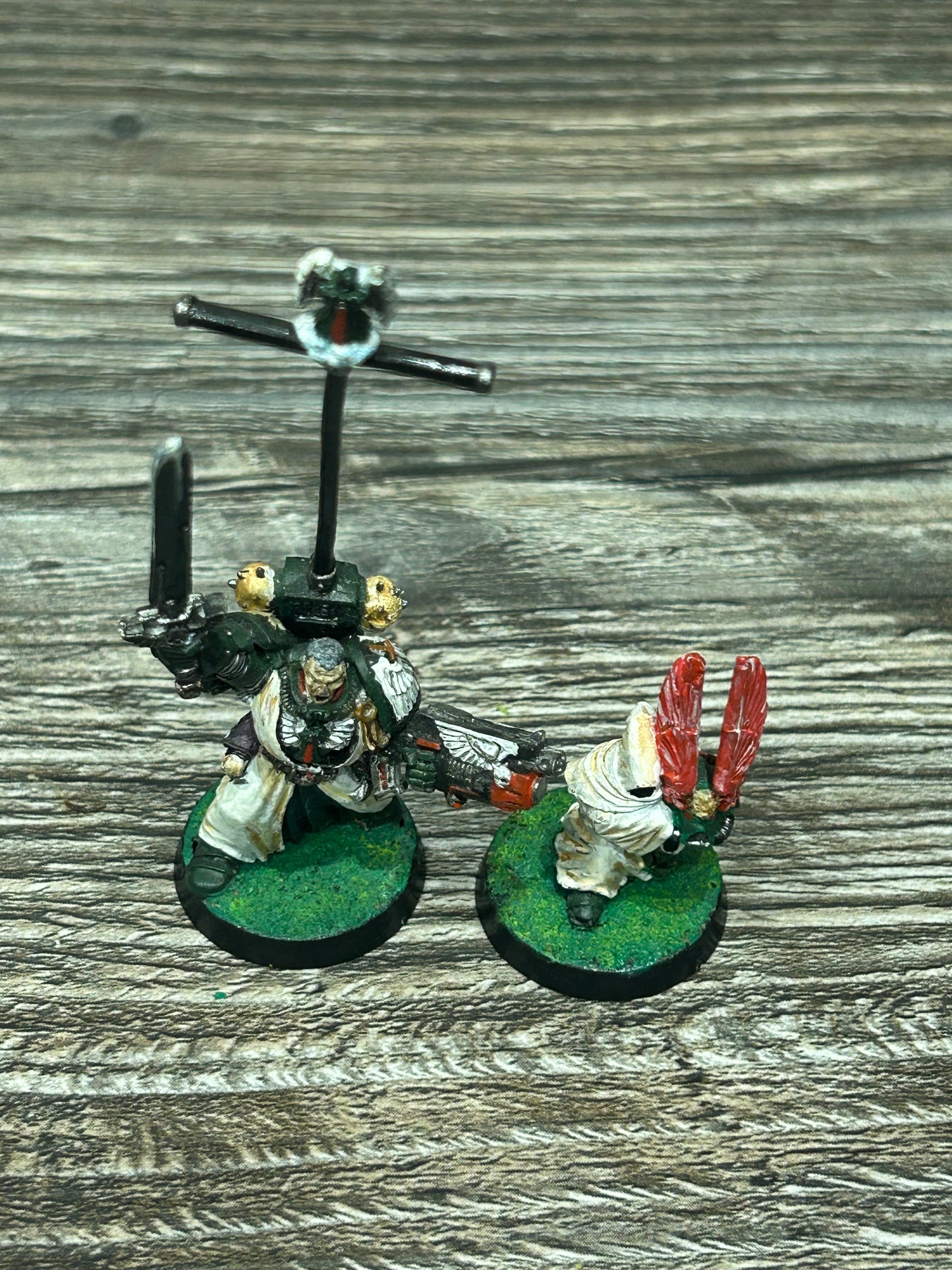 Warhammer 40k lord azrael etal and painted Oldhammer