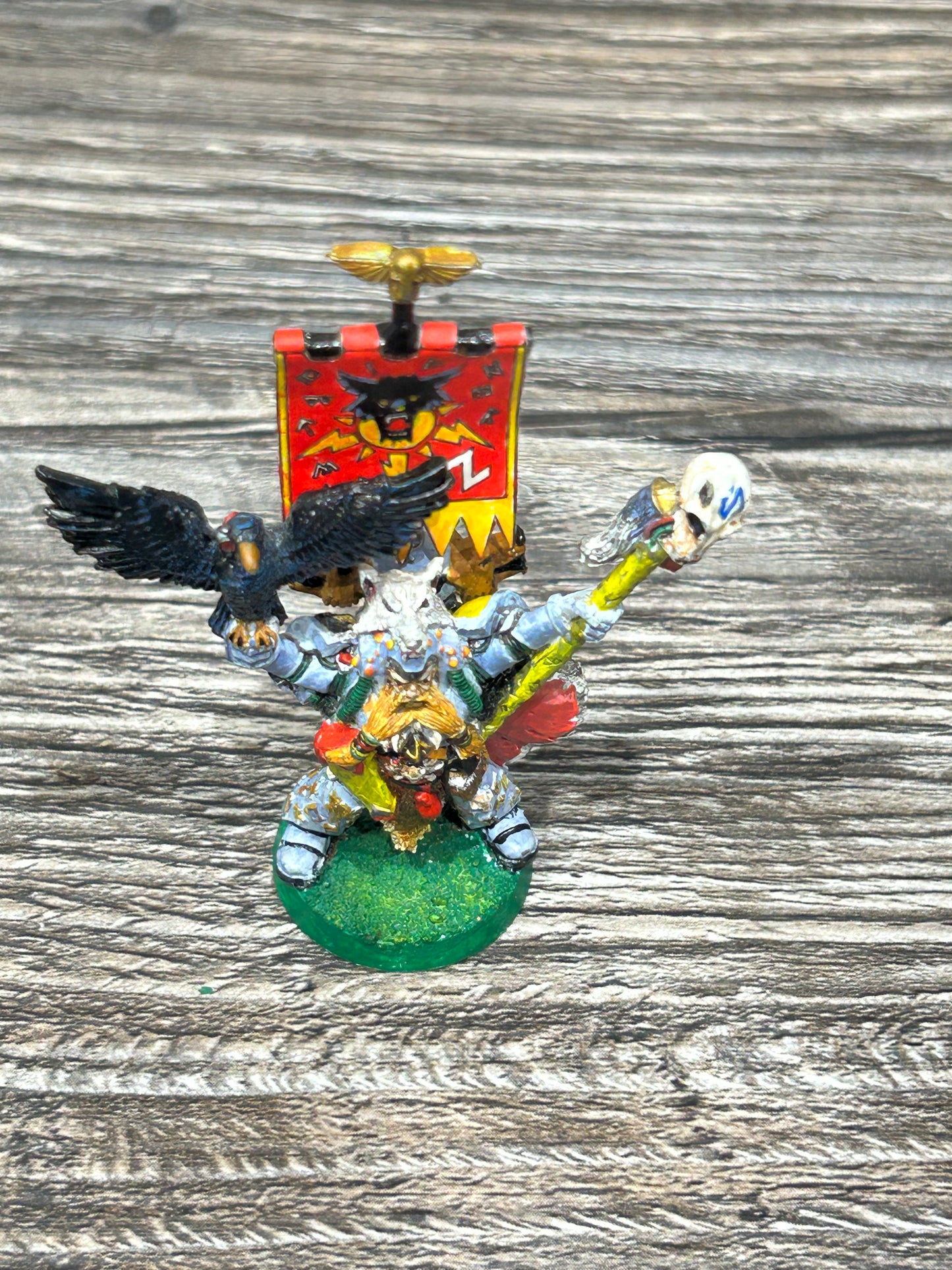 Njal Stormcaller Metal Space Wolves Adeptus Astartes 40k 30k Warhammer