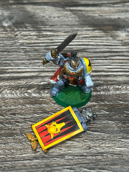 Space Marine Space Wolves Grey Hunter Sergeant 2nd Ed Metal Citadel