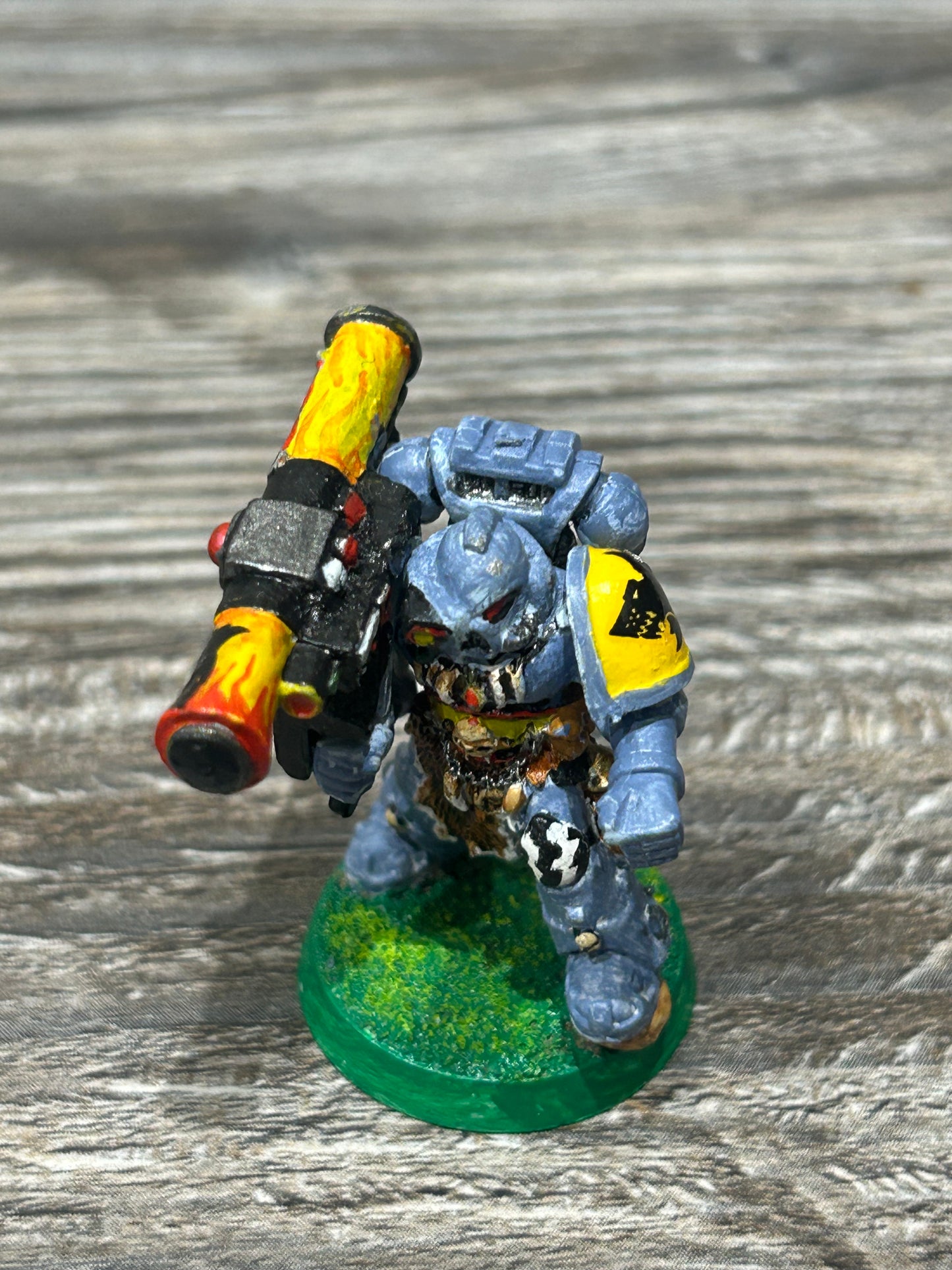 Warhammer 40k Space Wolves  Missile Launcher Metal