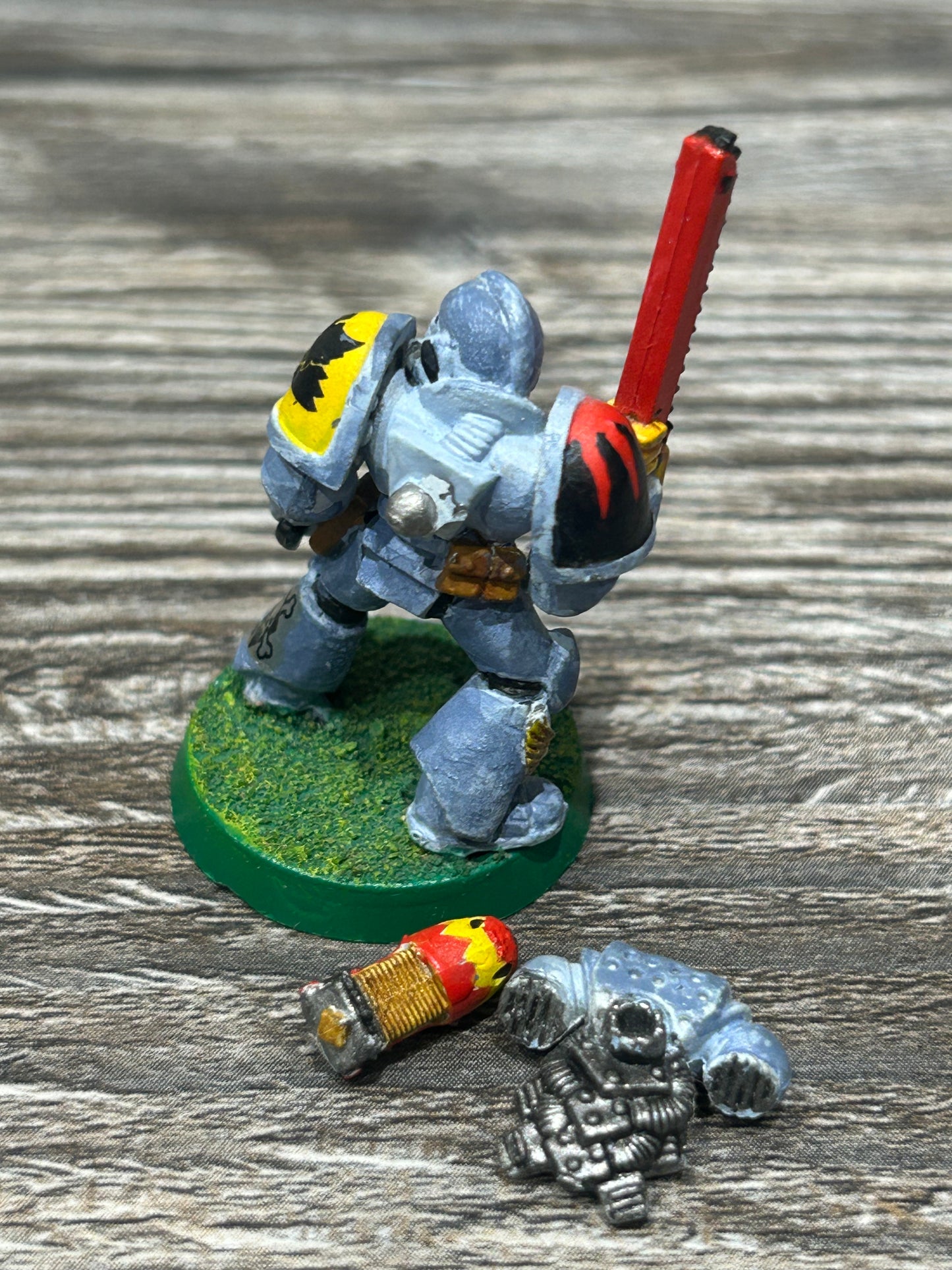 WH40K Space Wolves Grey Hunter Classic Metal Marine 2nd Edition 1990s