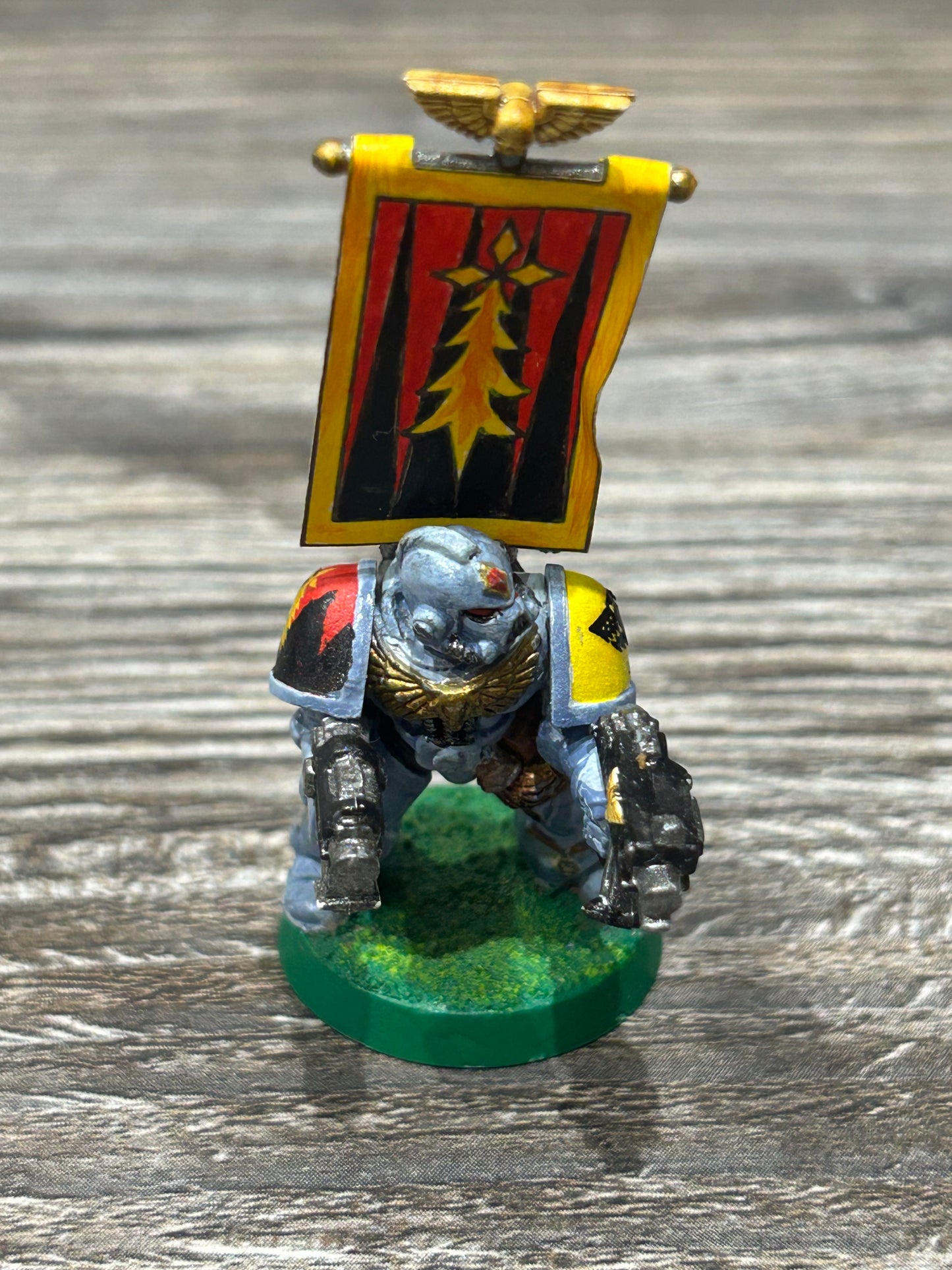 WH40K Space Wolves Grey Hunter Classic Metal Marine 2nd Edition 1990s