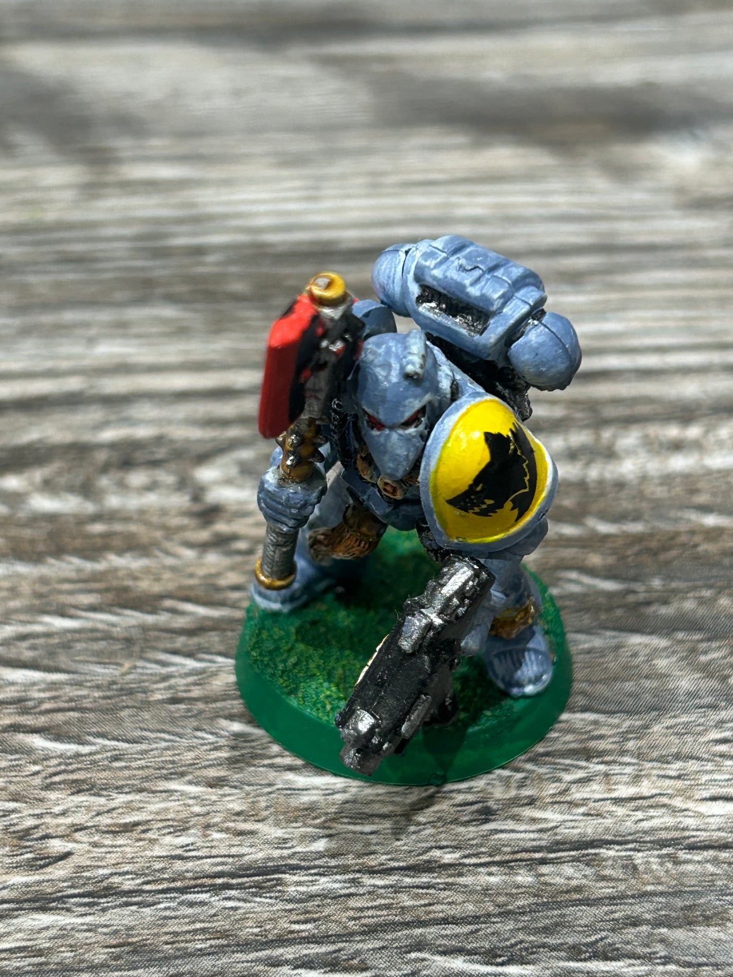 WH40K Space Wolves Grey Hunter Classic Metal Marine 2nd Edition 1990s