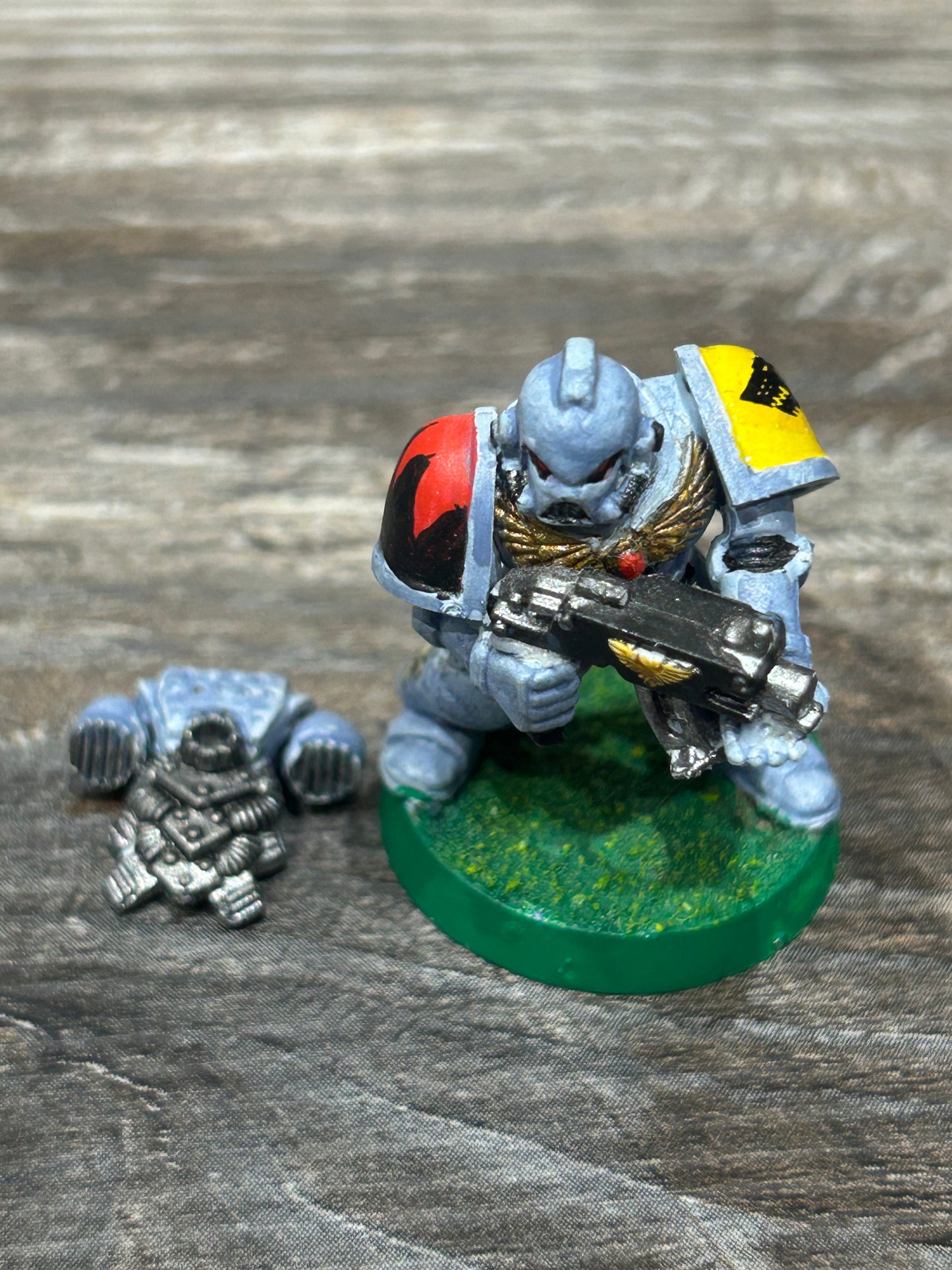 Classic Space Marine  - tactical marine mk7 armour Warhammer 40K Metal