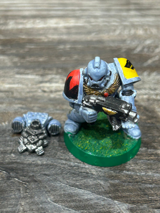 Classic Space Marine  - tactical marine mk7 armour Warhammer 40K Metal
