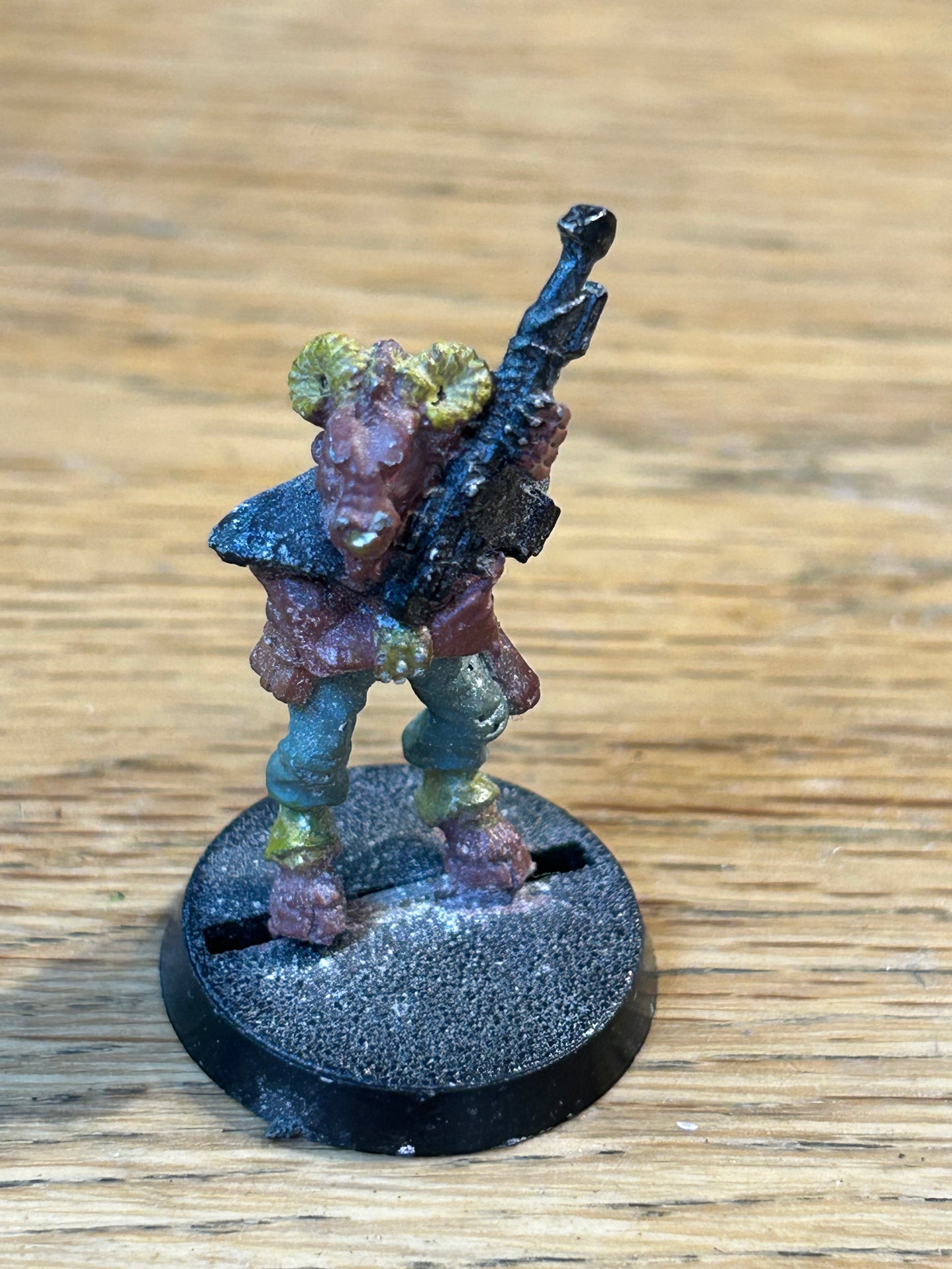 Imperial Guard Beastman B-TPR Gaxt Autogun RT501 Rogue Trader Metal Citadel