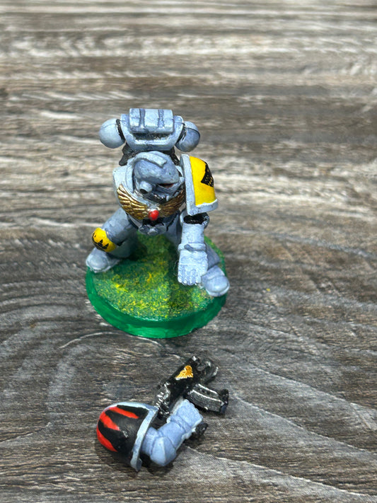 Classic Space Marine  - tactical marine mk7 armour Warhammer 40K Metal