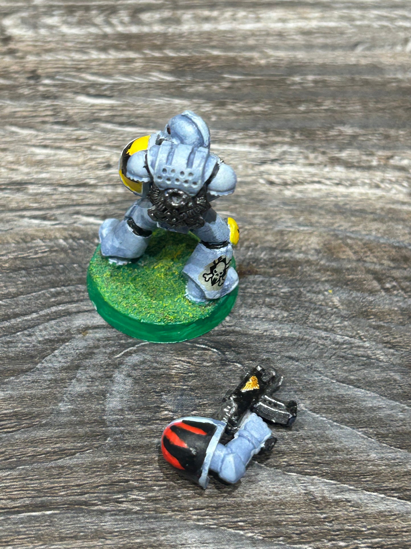Classic Space Marine  - tactical marine mk7 armour Warhammer 40K Metal