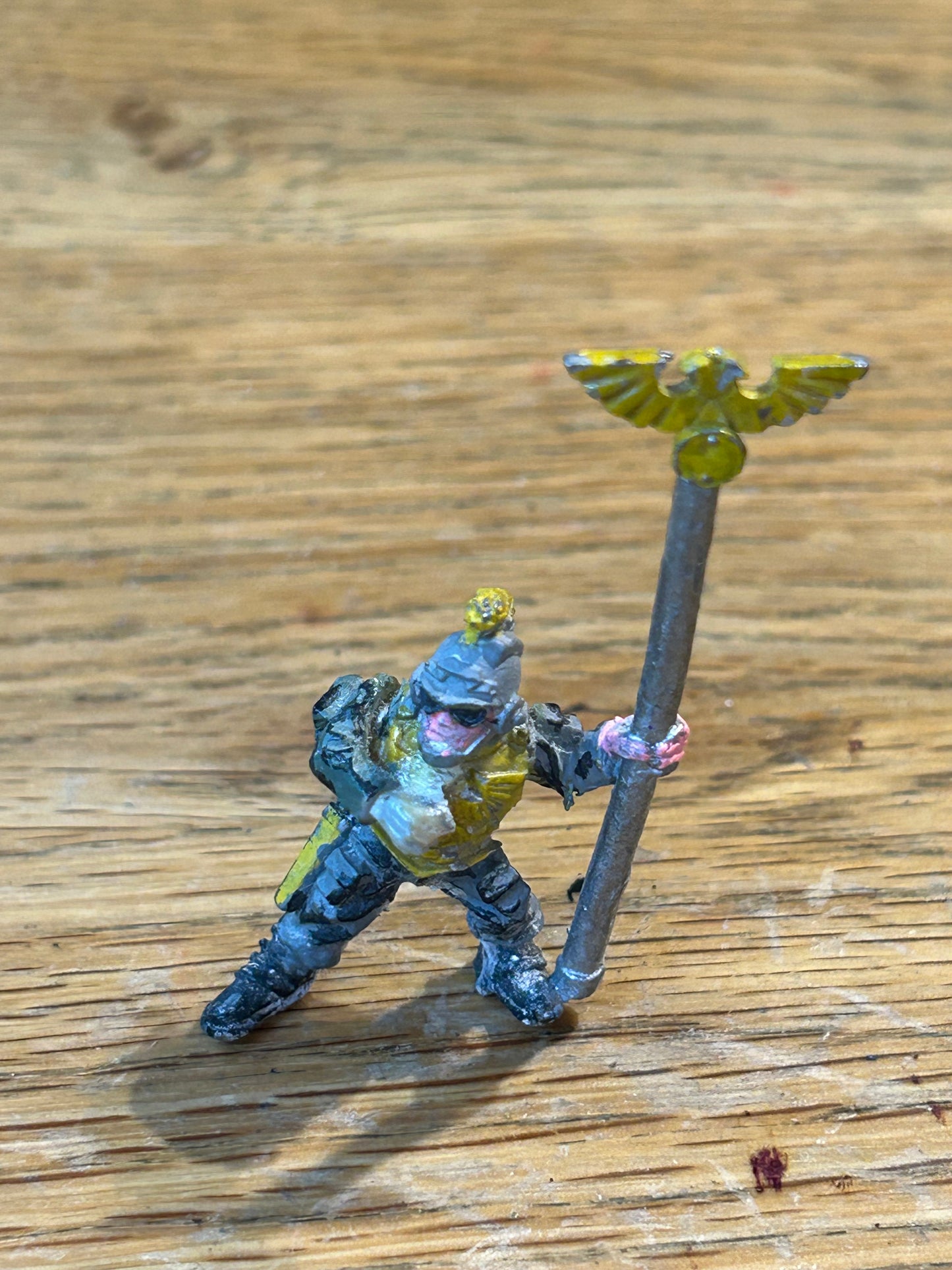 Rogue Trader Warhammer 40k imperial guard standard bearer (missing his tab)