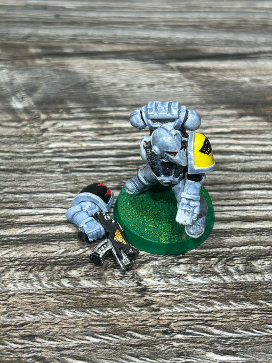 Classic Space Marine  - tactical marine mk6 armour Warhammer 40K Metal