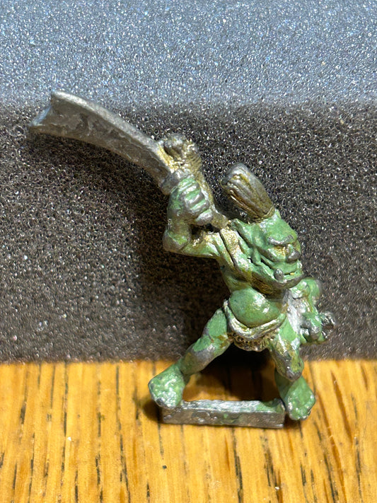 Warhammer fantasy savage orc sword and shield