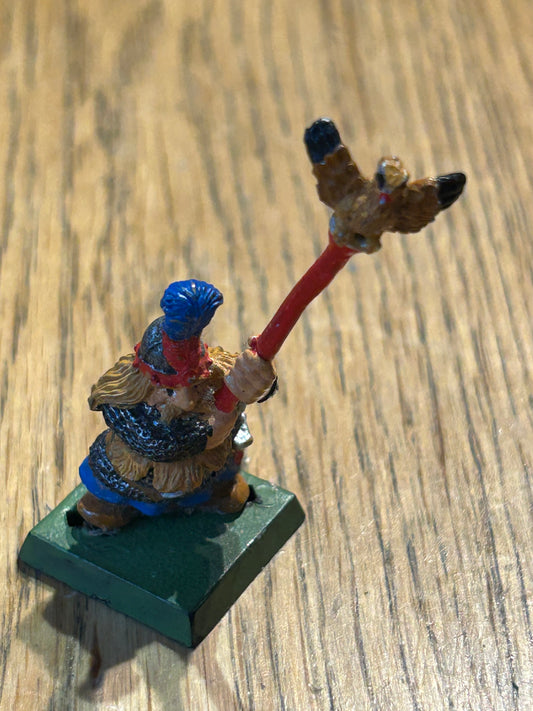 Warhammer fantasy marauder miniatures dwarf standard bearer
