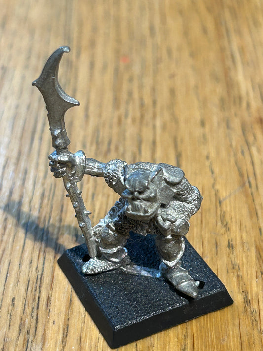 Warhammer Fantasy Old world Orc spearman Ruglud’s armoured orcs