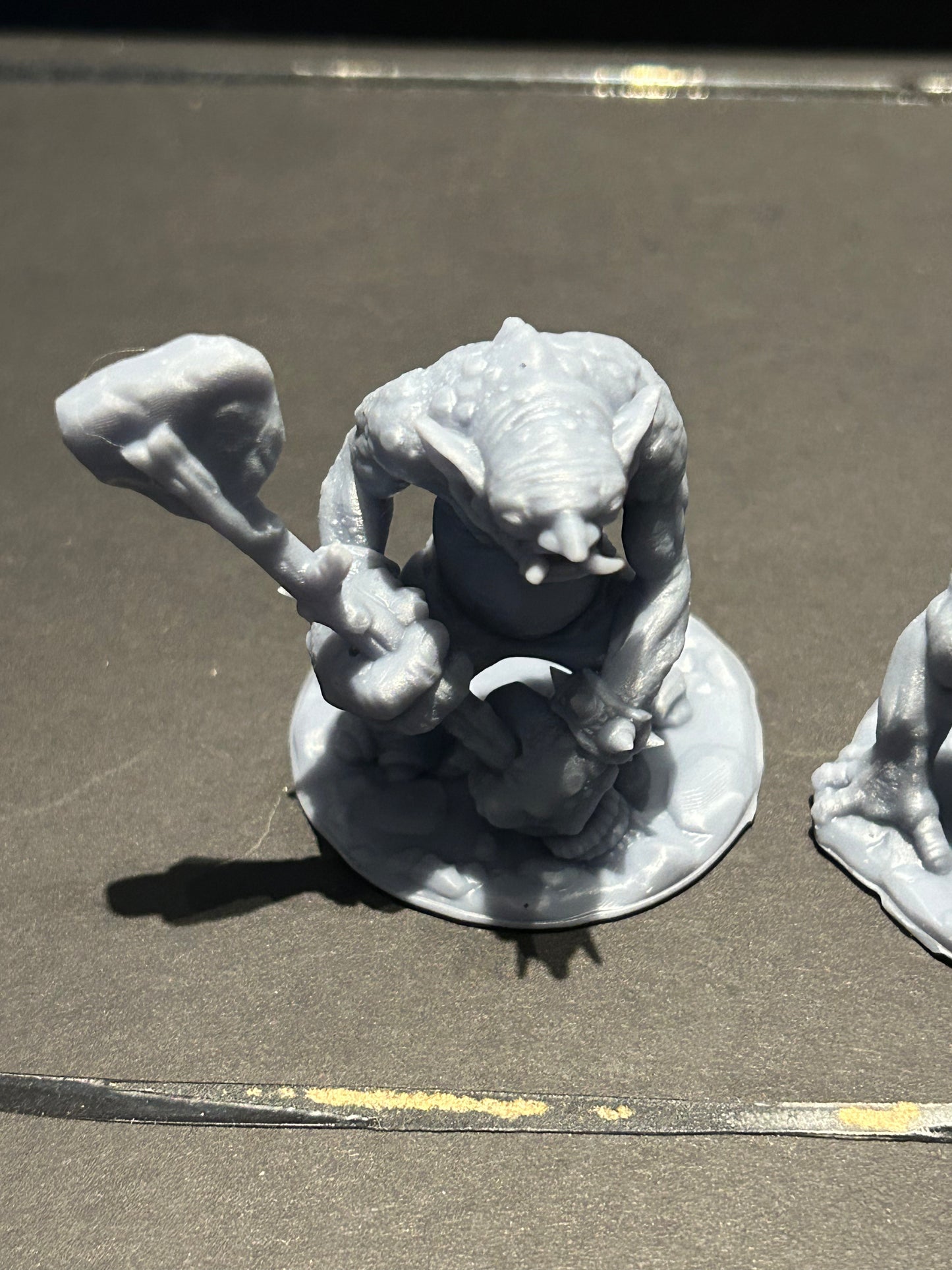 Warhammer fantasy or MESBG 3-d printed trolls x3