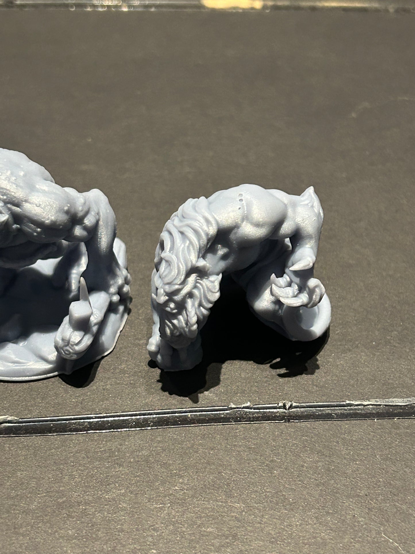 Warhammer fantasy or MESBG 3-d printed trolls x3