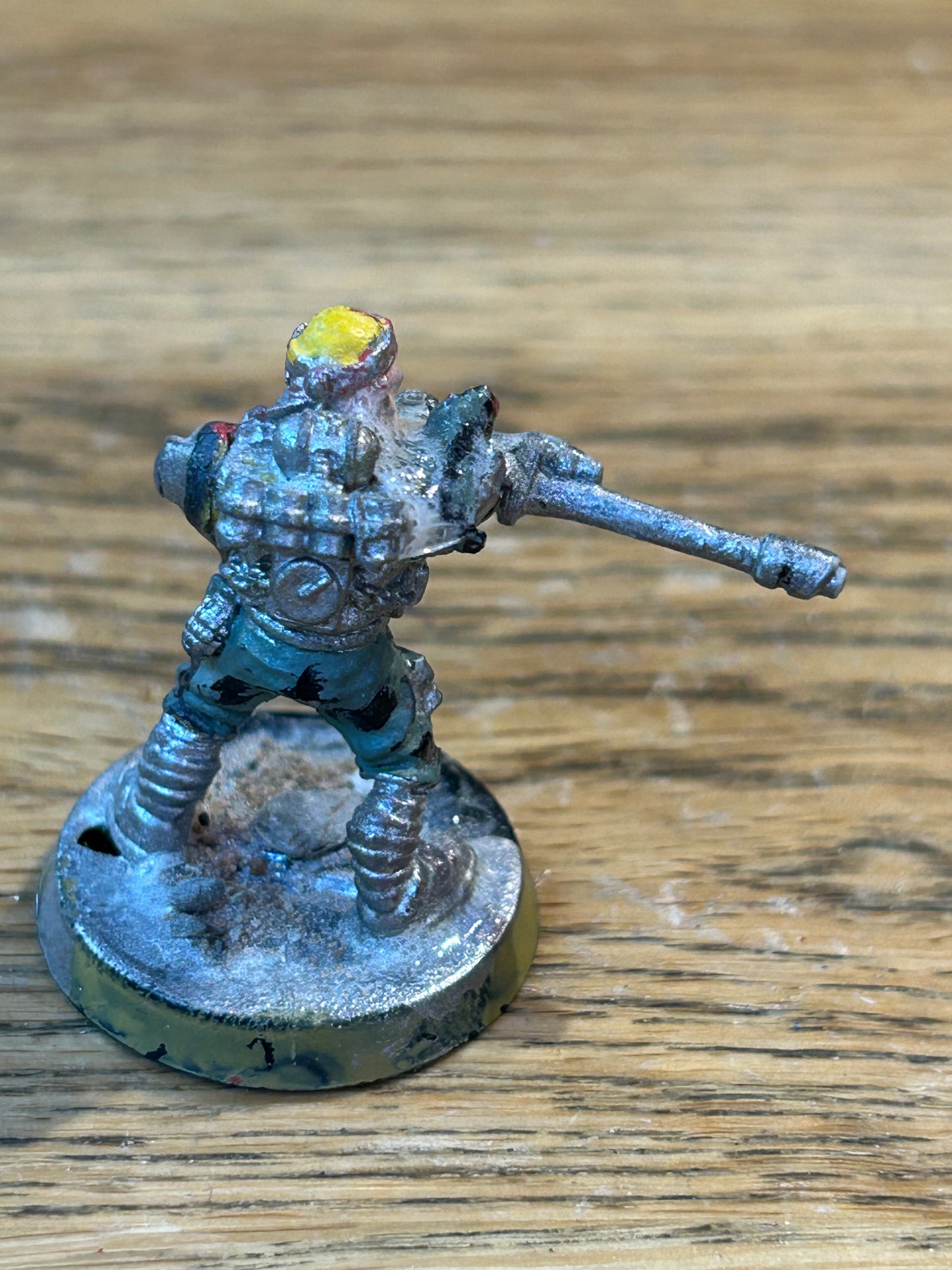 Imperial Guard Penal Legion Human Bomb 40K warhammer  metal (one of the plastic arms is missing its hand)